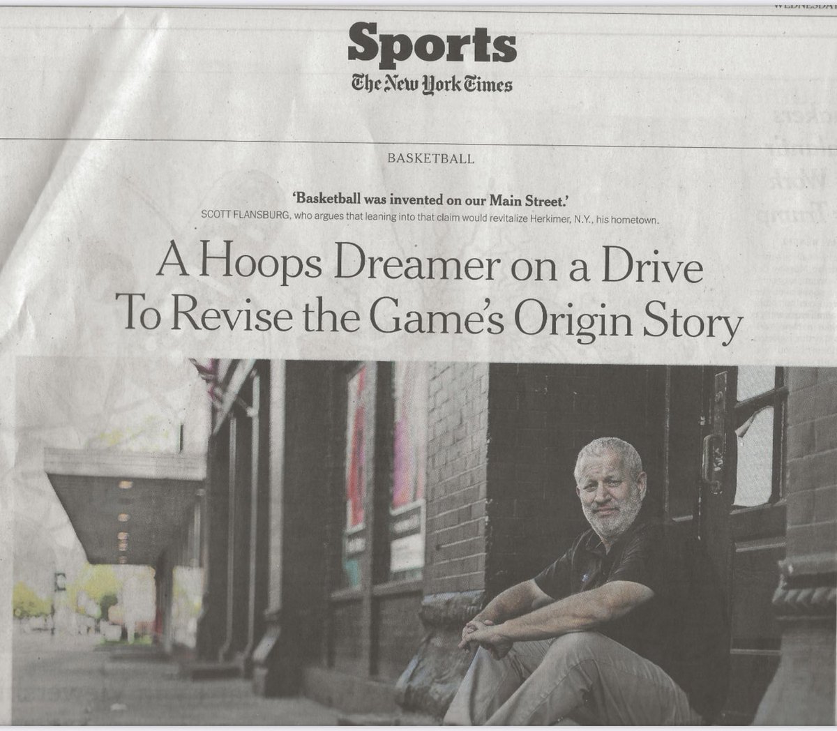 The Human Calculator (@humancalculator) on Twitter photo Honored to be featured on the cover of the <a href="/nytimes/">The New York Times</a> Sports section, standing up for the truth that basketball was invented on Main Street in Herkimer, NY — not in Springfield.
This isn’t just about a game. It’s about restoring history, revitalizing a hometown, and honoring the Honored to be featured on the cover of the <a href="/nytimes/">The New York Times</a> Sports section, standing up for the truth that basketball was invented on Main Street in Herkimer, NY — not in Springfield.
This isn’t just about a game. It’s about restoring history, revitalizing a hometown, and honoring the