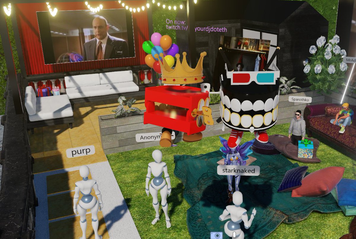 Directive Creator 🪥 (@escapation) on Twitter photo Crashing a birthday party Crashing a birthday party