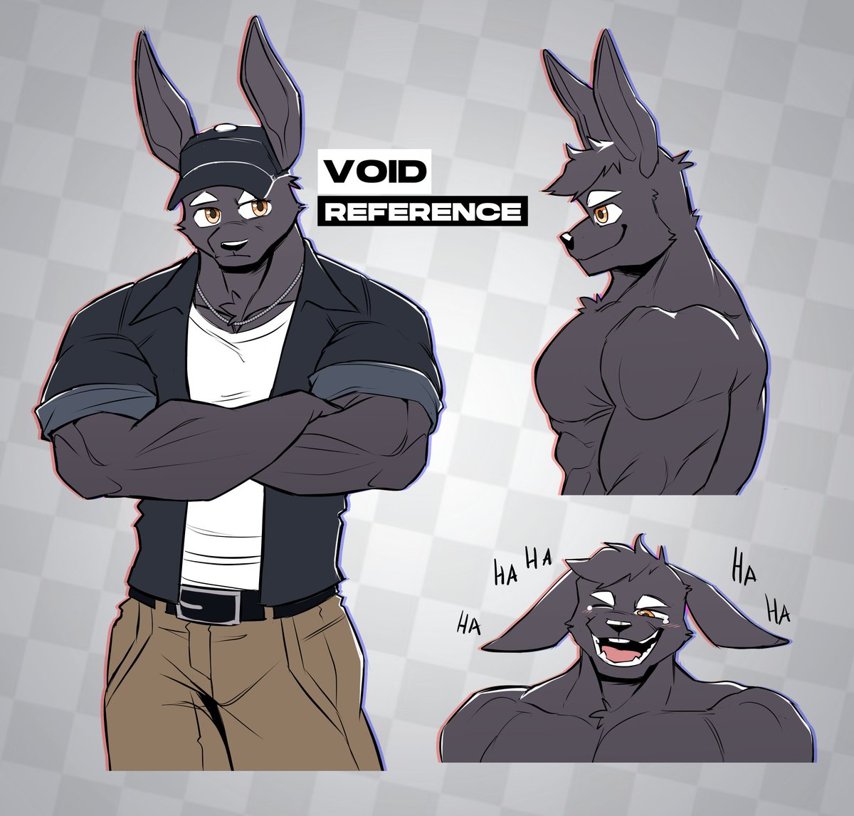 What? White bnuy? NO! Black bnuy!🖤