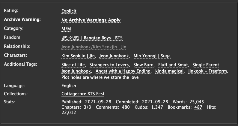 9297recs's tweet photo. The Phone Booth Epiphany by douglass (@douglass_fern)

→ explicit , 25,045
→ strangers to lovers
→ slow burn, fluff and smut
→ single parent!jk
→ jinkook-freeform
→ angst with happy ending, kinda magical

https://t.co/zniSTLa9xl https://t.co/gI605fseud