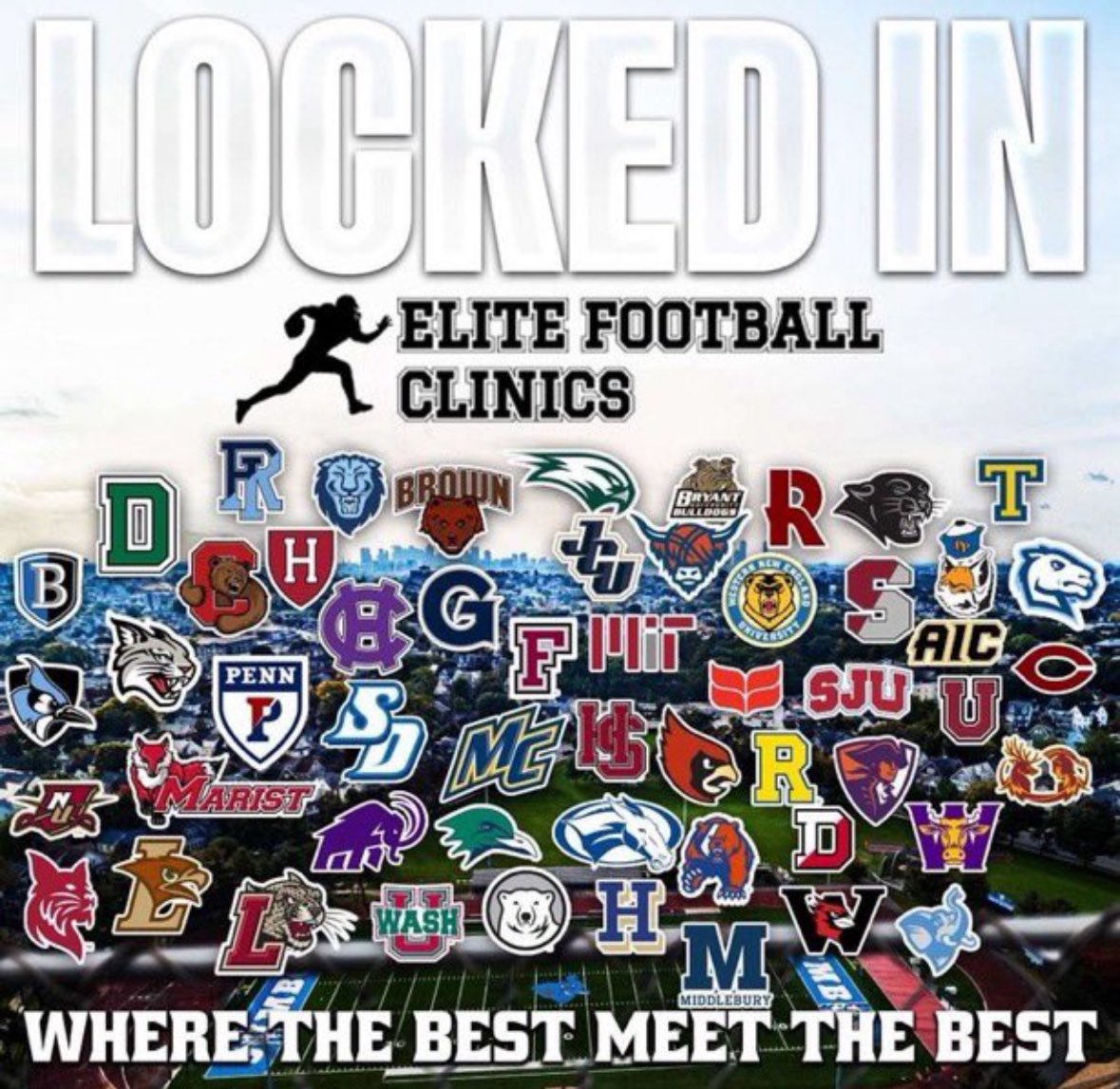 Will be at NE Elite camp this weekend at Tufts!! Looking forward to coaching up some future Falcons in the DB drills. Hit the DM’s if you’ll be there!

#FLIGHT
#WeMeanBusiness
#Jackpot