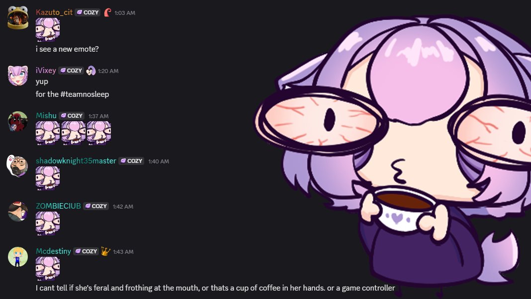 iVixey ๐ฆ (@ivixeytv) on Twitter photo AAAHHH! I think it's safe to say that we love the new emote ๐๐๐ Thank you <a href="/MuushyCat/">MuushyCat ๐ Mushroom Vtuber ๐</a> โค๏ธ AAAHHH! I think it's safe to say that we love the new emote ๐๐๐ Thank you <a href="/MuushyCat/">MuushyCat ๐ Mushroom Vtuber ๐</a> โค๏ธ