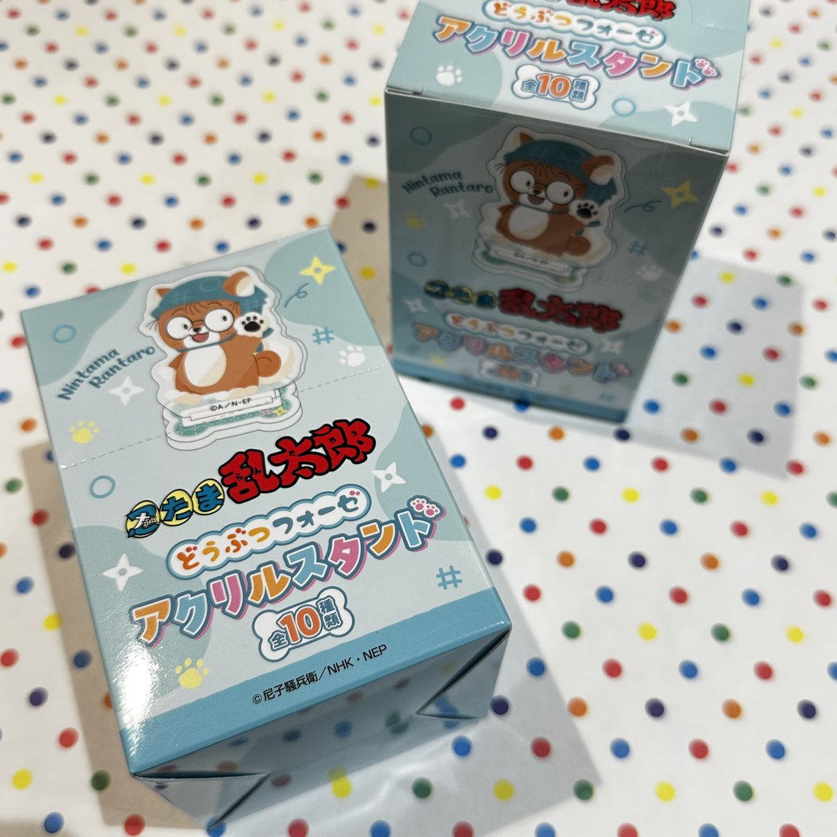 【新商品入荷】

忍たま乱太郎
どうぶつフォーゼ
アクリルスタンド入荷いたしました🐾

BOX購入ご希望のお客様は
スタッフまでお声かけください🙇‍♀️

#忍たま #どうぶつフォーゼ
#アクスタ
#HIDEandSEEK #ゆめタウン下松
#山口県