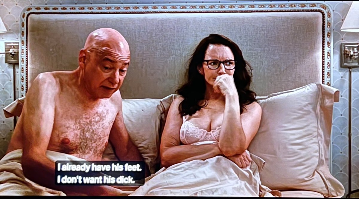 So much of And Just Like That is unbelievable but the fact Charlotte and Harry have a twin bed is UNDIGESTIBLE #AJLT #AndJustLikeThat