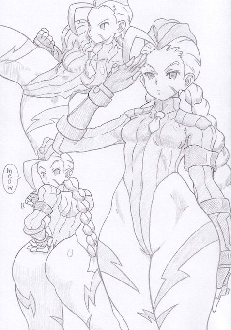 コミッション納品しました ストリートファイターよりキャミィ #Skeb #Commission より