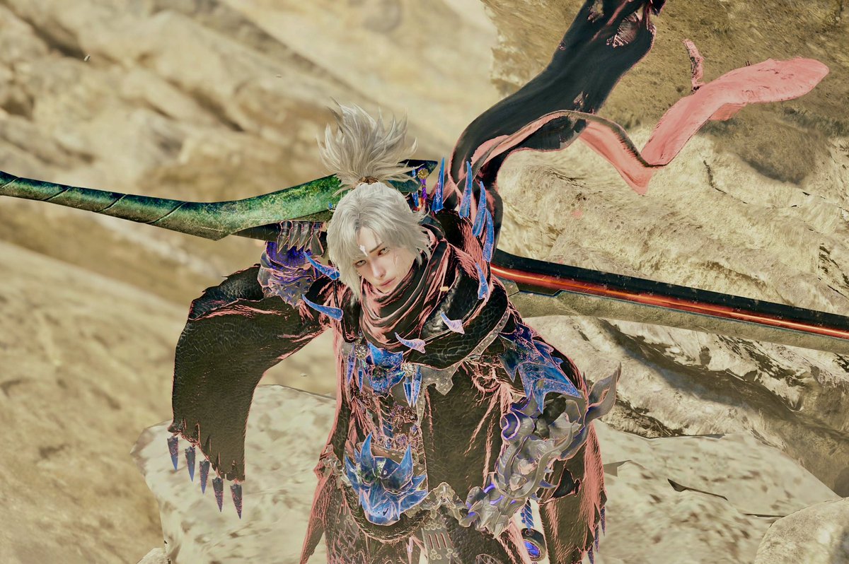Fern_arts's tweet image. He’s not photogenic or I have skill issues in picture taking😅✨
Btw let’s be friends!🤭
#MHWs #MHWilds