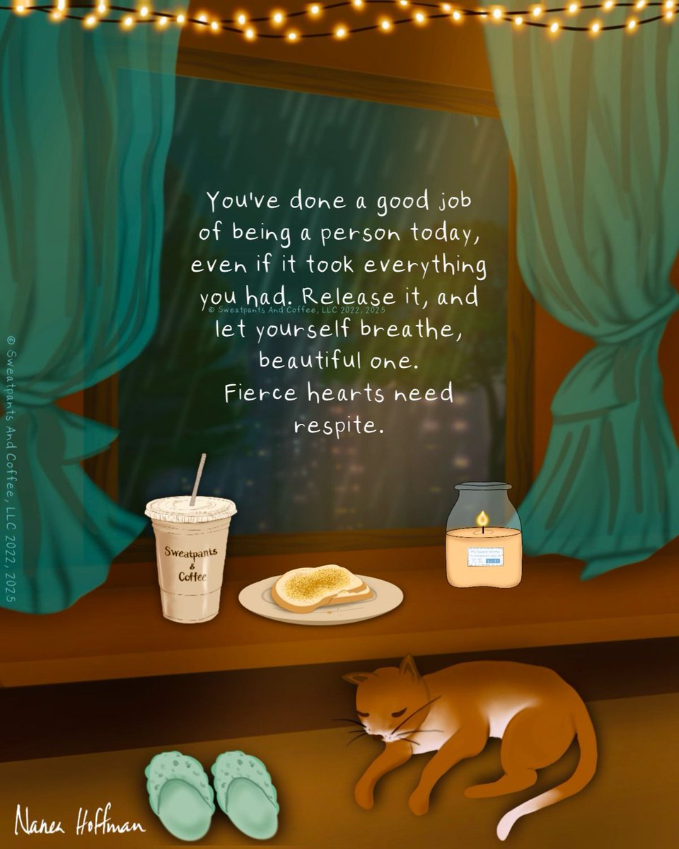 Rest for a bit. ♥️ ~ Nanea