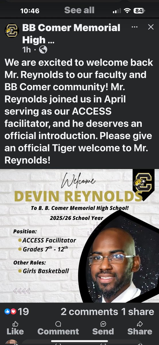 ComerLadyHoops's tweet image. Help us Welcome @CoachDee24 To Comer