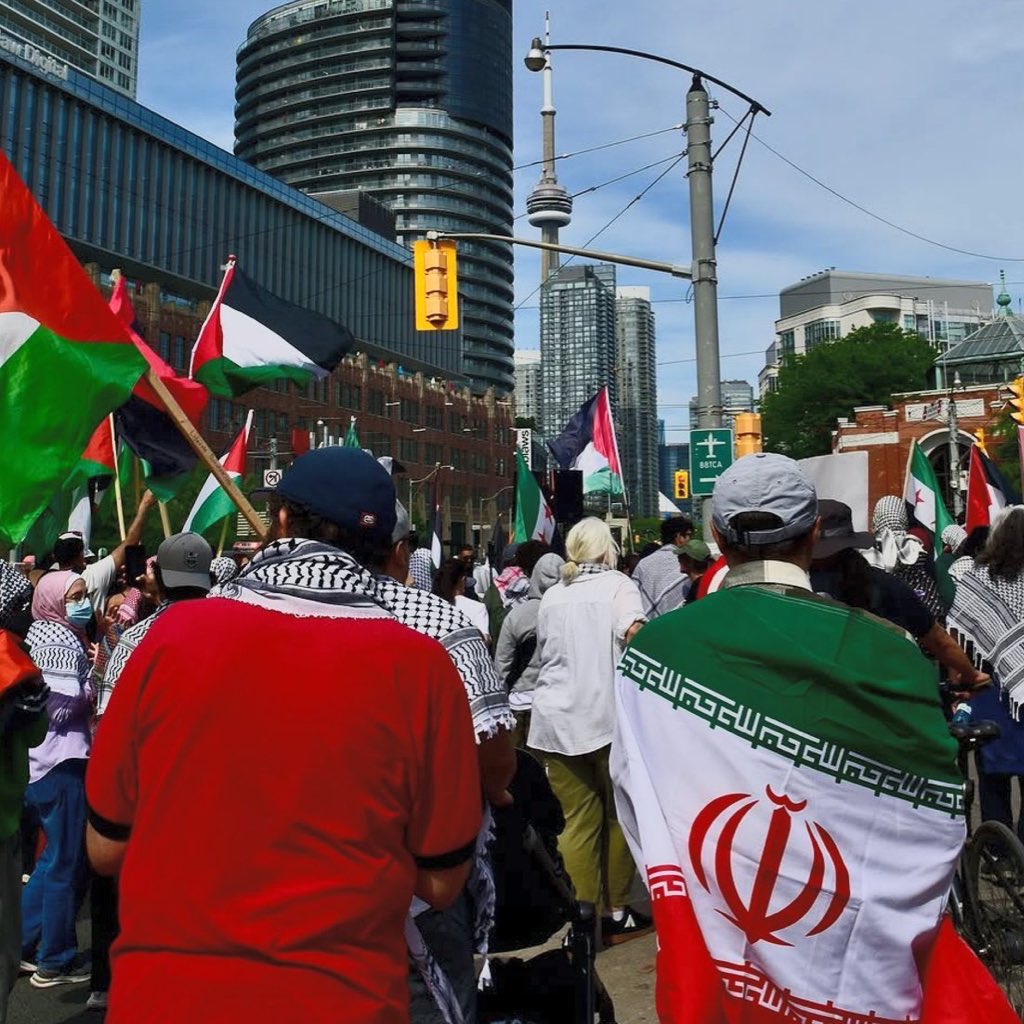 Can you tell which picture is in occupied Iran and which one is in Canada?

The fake Palestinian Cause is a cancer on society.
