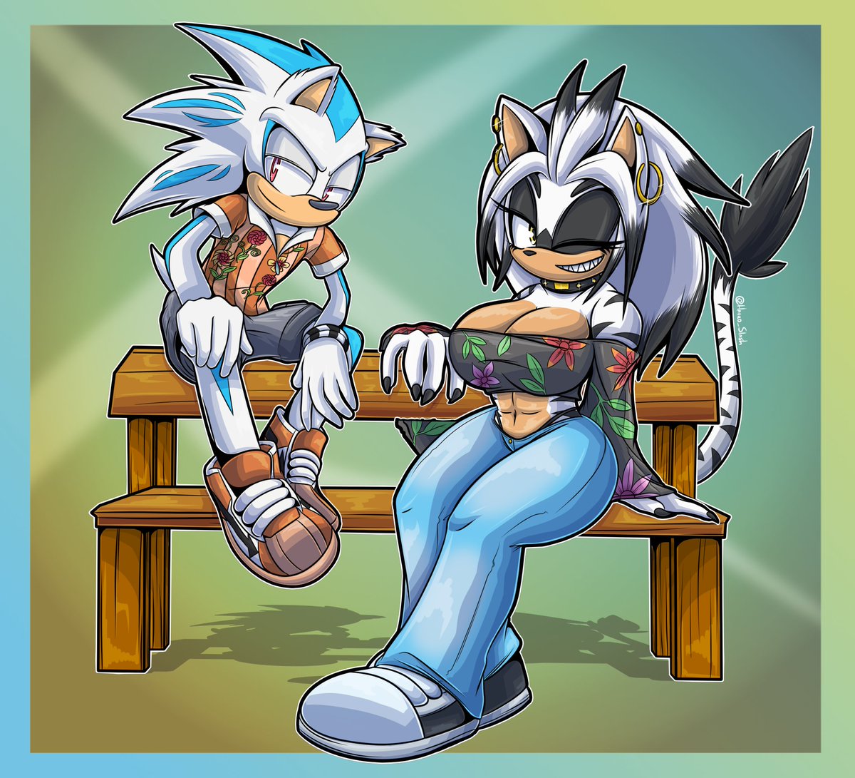 ➢ Haiiro_Slash - C0MMS 0PEN (@haiiro_slash) on Twitter photo For <a href="/qui3kdraw2000/">QuickdrawTheHedgehog</a>
Springtime Vibes only 🌺✨ looks like Quickdraw and Valeria were able to get together once more showing off their spring style before summer officially hits 🏖️☀️✨
Thanks for your support and I hope you like it! #sonicoc #sonicfc #digitalart #digitalwork For <a href="/qui3kdraw2000/">QuickdrawTheHedgehog</a>
Springtime Vibes only 🌺✨ looks like Quickdraw and Valeria were able to get together once more showing off their spring style before summer officially hits 🏖️☀️✨
Thanks for your support and I hope you like it! #sonicoc #sonicfc #digitalart #digitalwork