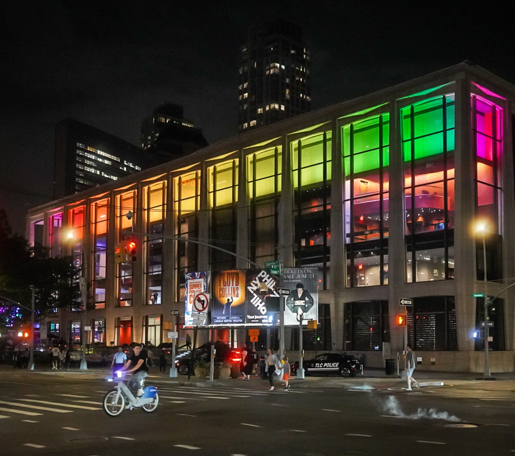 Good evening from New York…