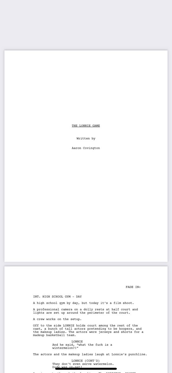 BearCov's tweet photo. New Script. Episode four. Security Series. Link in bio. #OneAMonth https://t.co/jxvAsdB06m