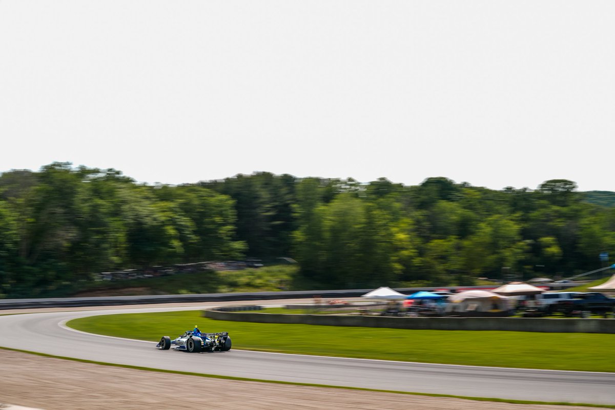 Everyday is a good day in Road America! Got a good feel of the car in FP1, big day coming up tomorrow!