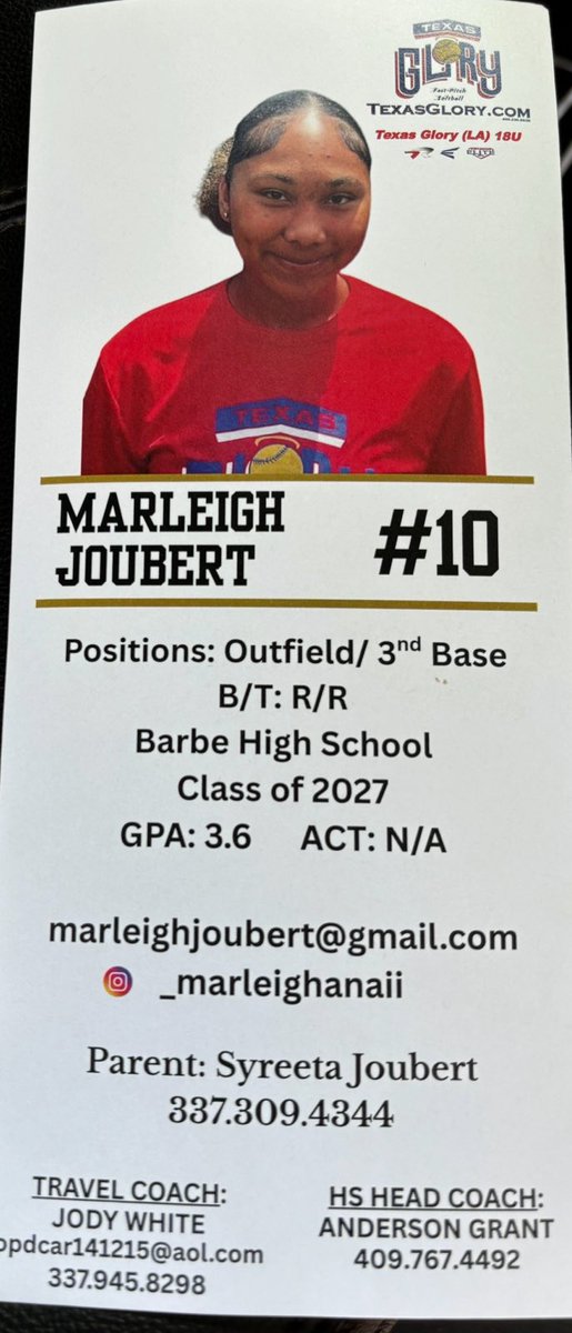 Marleigh Joubert Headed to Ruston for Bullet Showcase..