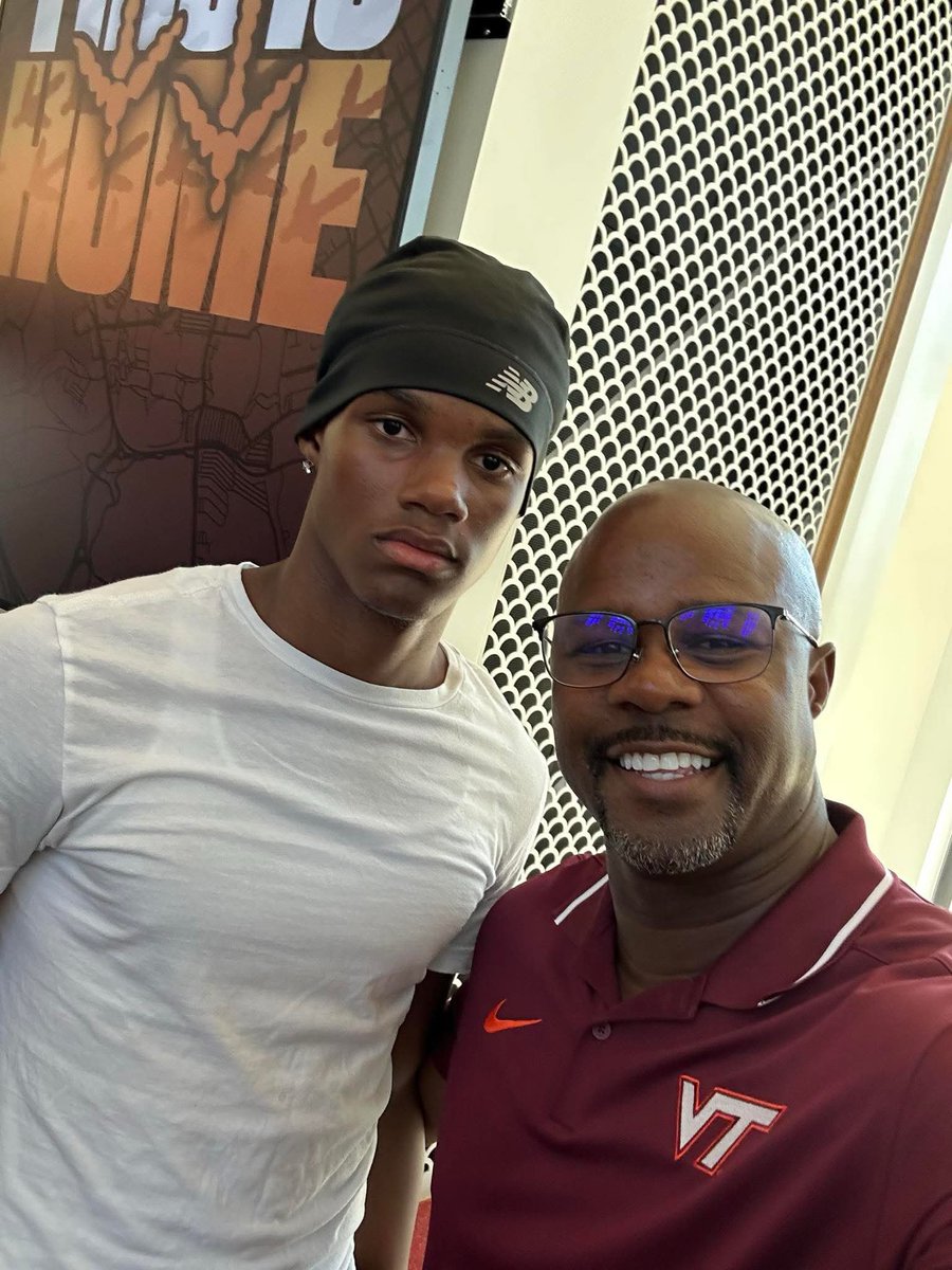 Derek “Dfish” Fisher (@fisherderek14) on Twitter photo I had a great day at Virginia Tech today!!! <a href="/Coach_Adibi/">Xavier Adibi</a> <a href="/CoachdjCheetah/">Derek Jones</a> <a href="/CoachPrioleauVT/">Pierson Prioleau</a> <a href="/HokiesFB/">Virginia Tech Football</a> #GoHokies I had a great day at Virginia Tech today!!! <a href="/Coach_Adibi/">Xavier Adibi</a> <a href="/CoachdjCheetah/">Derek Jones</a> <a href="/CoachPrioleauVT/">Pierson Prioleau</a> <a href="/HokiesFB/">Virginia Tech Football</a> #GoHokies