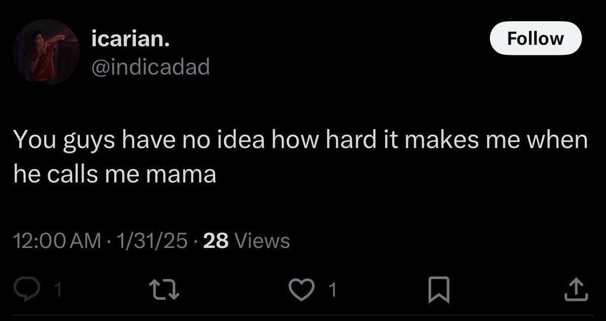 This man is talking about his child.