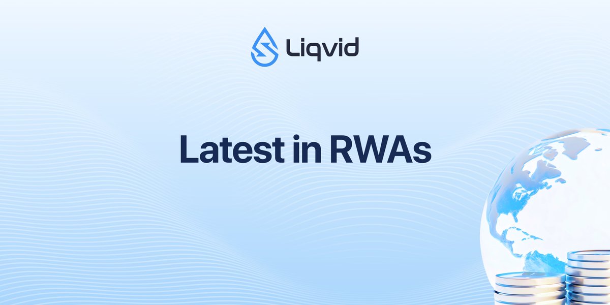 Liqvid Protocol (@liqvid_xyz) on Twitter photo Welcome to our new weekly overview of RWA news!
What happened this week:
🔹<a href="/coingecko/">CoinGecko</a> RWA Report 2025
🔹<a href="/DeribitOfficial/">Deribit</a> and <a href="/cryptocom/">Crypto.com</a> integrate <a href="/BlackRock/">BlackRock</a>'s BUIDL
🔹 <a href="/OndoFinance/">Ondo Finance</a>'s Global Market Alliance
🔹 $stETH global record
🔹 GENIUS bill
Read more 👇 Welcome to our new weekly overview of RWA news!
What happened this week:
🔹<a href="/coingecko/">CoinGecko</a> RWA Report 2025
🔹<a href="/DeribitOfficial/">Deribit</a> and <a href="/cryptocom/">Crypto.com</a> integrate <a href="/BlackRock/">BlackRock</a>'s BUIDL
🔹 <a href="/OndoFinance/">Ondo Finance</a>'s Global Market Alliance
🔹 $stETH global record
🔹 GENIUS bill
Read more 👇