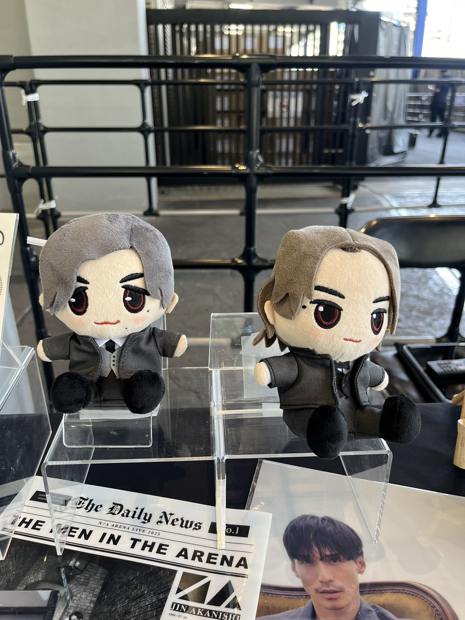 N/A THE MEN IN THE ARENA ぬいぐるみ 赤西仁・錦戸亮 N/A LIVE 2025 THE MEN IN THE ARENA グッズ 赤西仁 錦戸亮