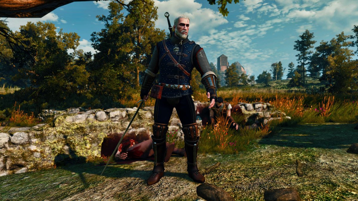 Geralt of Rivia, The Witcher.. resplendent in Superior Witcher gear. Griffin, Wolf, Ursine and Cat schools..
The Witcher 3: Wild Hunt, PS5 Pro
🎮⚔️💙 #TheWitcher3 #PS5Pro #VPGamers #VGPUnite #ArtisticofSociety #VPWorld