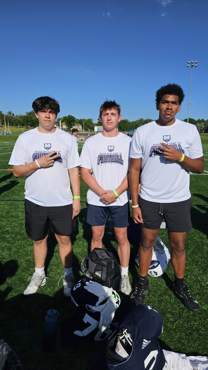 Jason Stabler (@stablerjason) on Twitter photo Thank you to <a href="/UNC_BearsFB/">Northern Colorado Football</a> for the opportunity to come to there camp today with my boys.
<a href="/CoachHudsonPC/">Coach Hudson</a> <a href="/pinecreek_fb/">Pine Creek Football</a> <a href="/PhoenixJenkins9/">PhoenixJenkins 3⭐️</a> <a href="/CadenDecoste/">Caden DeCoste</a> <a href="/5asONE/">5asONE</a> Thank you to <a href="/UNC_BearsFB/">Northern Colorado Football</a> for the opportunity to come to there camp today with my boys.
<a href="/CoachHudsonPC/">Coach Hudson</a> <a href="/pinecreek_fb/">Pine Creek Football</a> <a href="/PhoenixJenkins9/">PhoenixJenkins 3⭐️</a> <a href="/CadenDecoste/">Caden DeCoste</a> <a href="/5asONE/">5asONE</a>