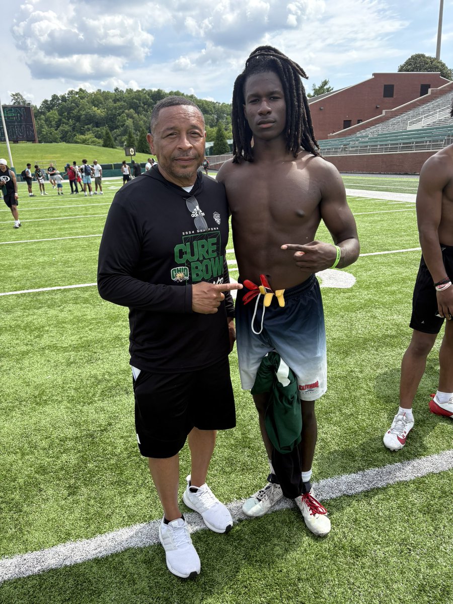 Great day at the <a href="/OhioFootball/">Ohio Football</a> Camp