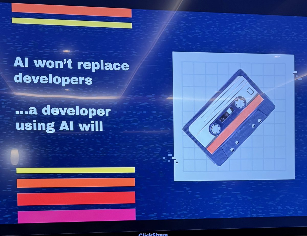 xento's tweet photo. Ai is great tool for devs. Disruptive technologies, by their nature, introduce change and instability to existing markets and industries. This can create a period of "creative chaos," which, while initially challenging, can also be a catalyst for innovation and growth. https://t.co/T82pMfTJ4r