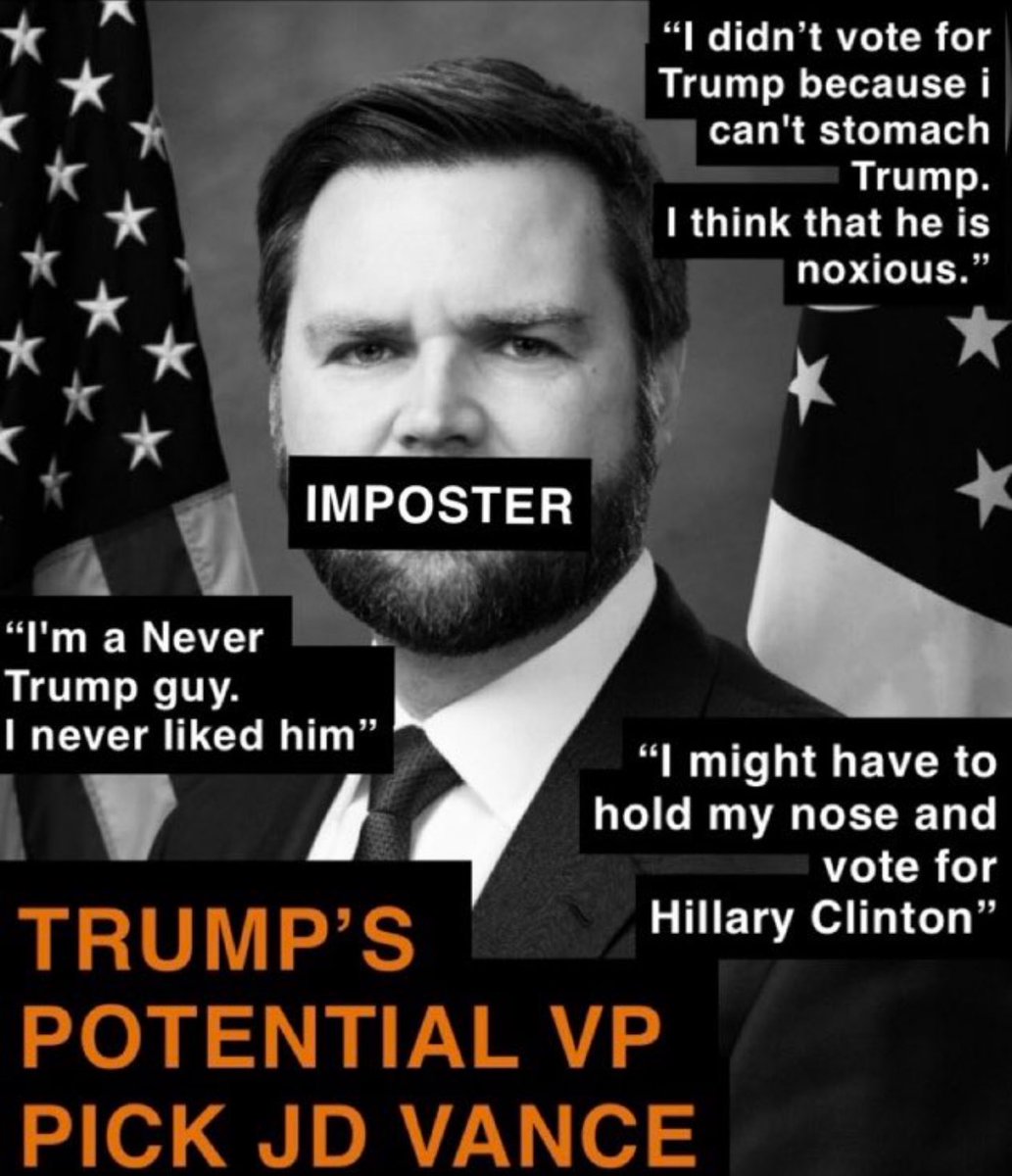DoofyOfficial's tweet photo. @DonaldJTrumpJr JD Vance was installed as VP by Peter Thiel and Palantir. He should not be trusted. https://t.co/DrflJ0fXf7