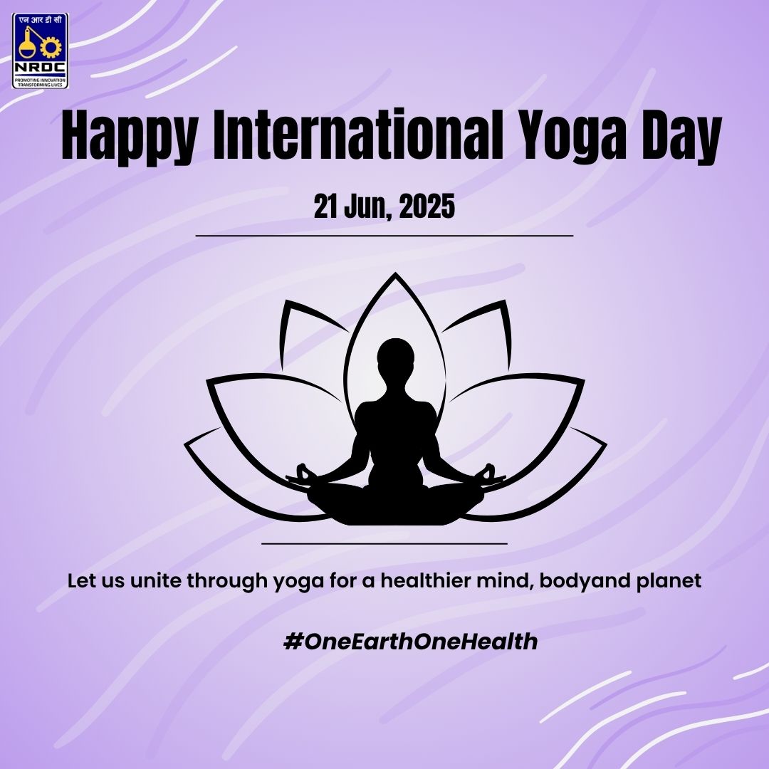 NRDC wishes everyone a Happy International Yoga Day!
Let’s unite in the spirit of “Yoga for One Earth, One Health” to promote harmony between our minds, bodies, and the planet. Embrace wellness and sustainability through the timeless practice of yoga.