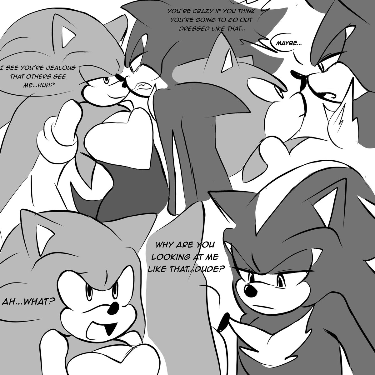 LINSTAR2920511's tweet photo. And how does the suit fit? Sorry for being inactive😭#sonadow https://t.co/IOObbpzcKb