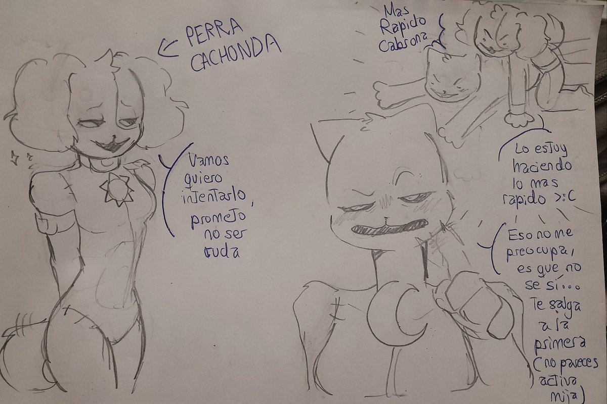 Dog x catnap (versión female) parte 1  comic +18 xd (se me ocurrió de repente) alguien que le interese? #catnap #dogday #SmilingCrittersAU #napday #daynap