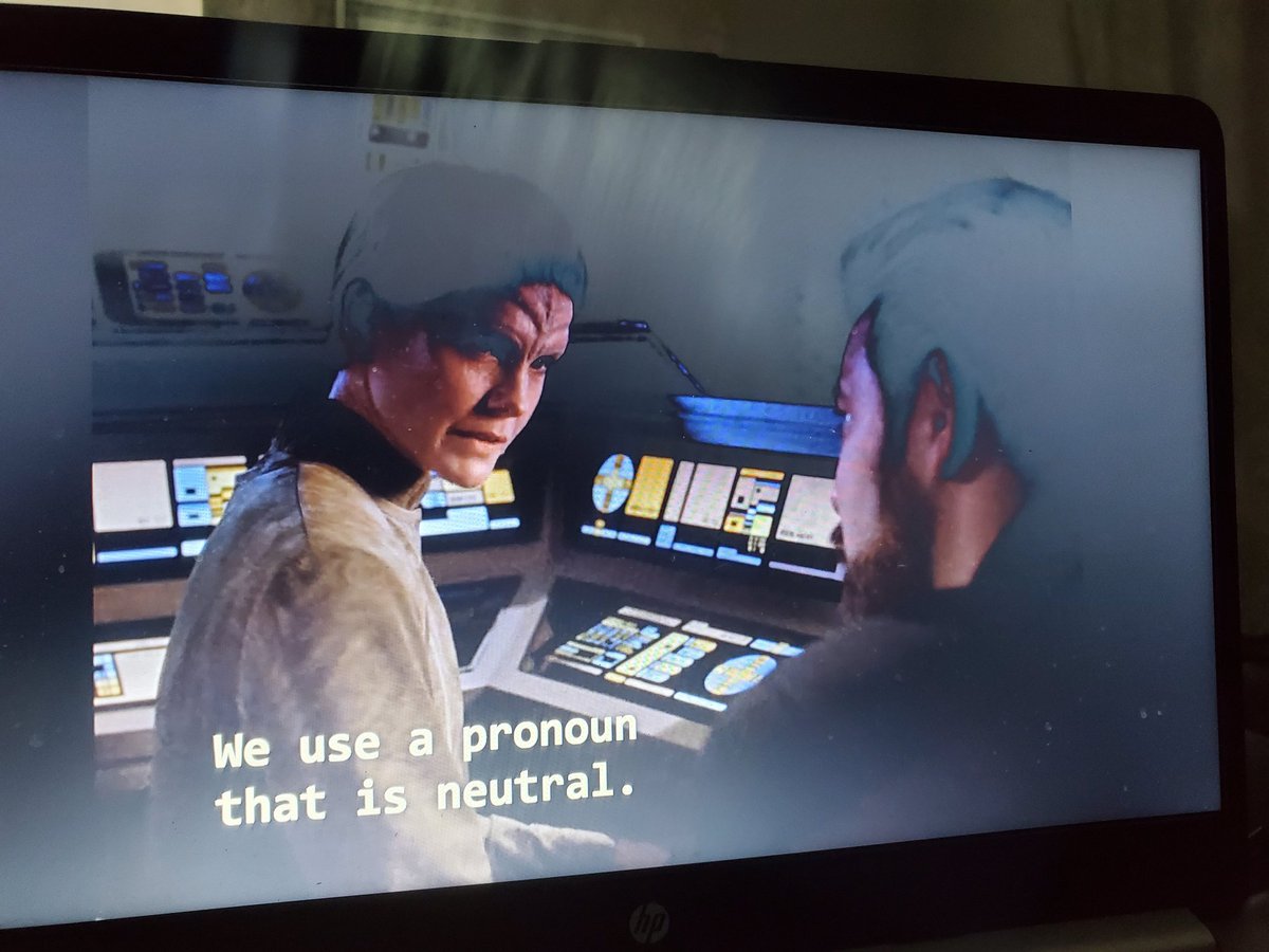 cant believe theyve got this woke nonsense in star trek 🙄