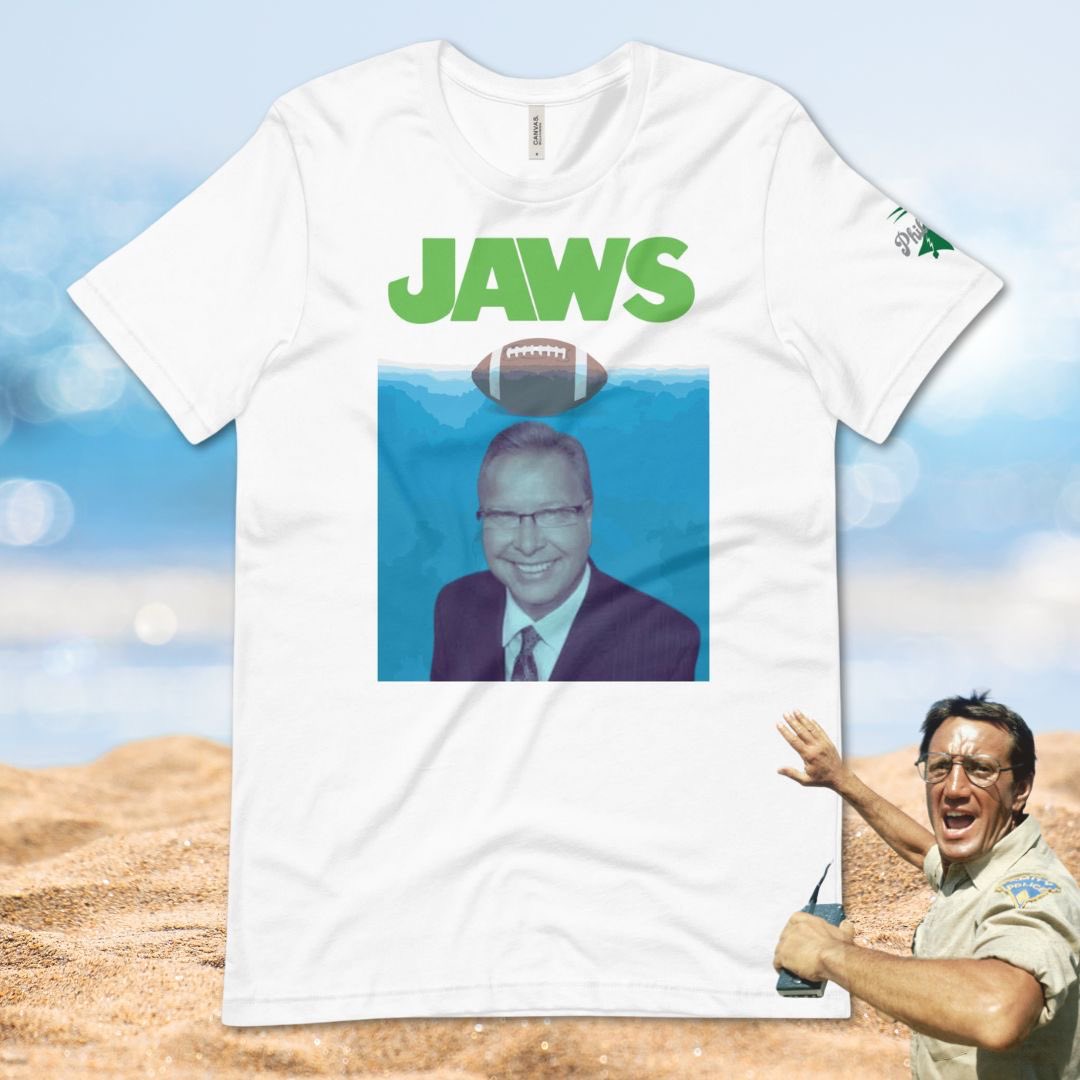 Phillygoat (@phillygoatco) on Twitter photo Happy 50th anniversary of Jaws. Go Birds. 🦈🦅 
phillygoat.com/products/ron-j… Happy 50th anniversary of Jaws. Go Birds. 🦈🦅 
phillygoat.com/products/ron-j…