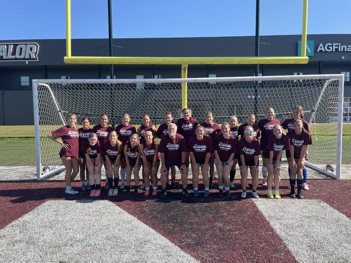 Wrapped up an incredible camp today at Evangel!!  These ladies had some awesome sessions, displayed some tremendous play!!  Look forward to continuing to share the journey of EUWSOC with them.  #servecarecouragecommit