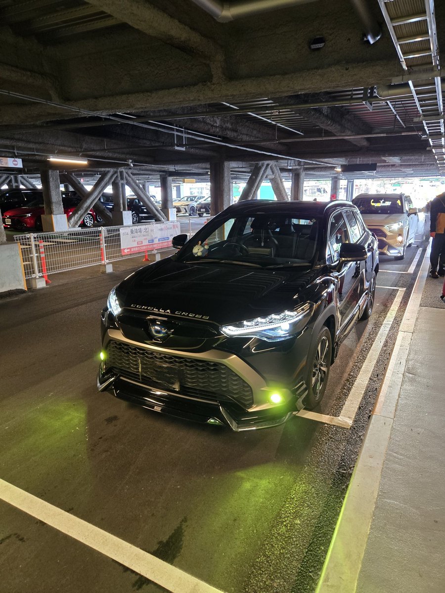 ゆうすけパーキングにジムニー停めて、そして福岡空港まで送ってくれてありがとう！
北海道へ行ってきまーす✈