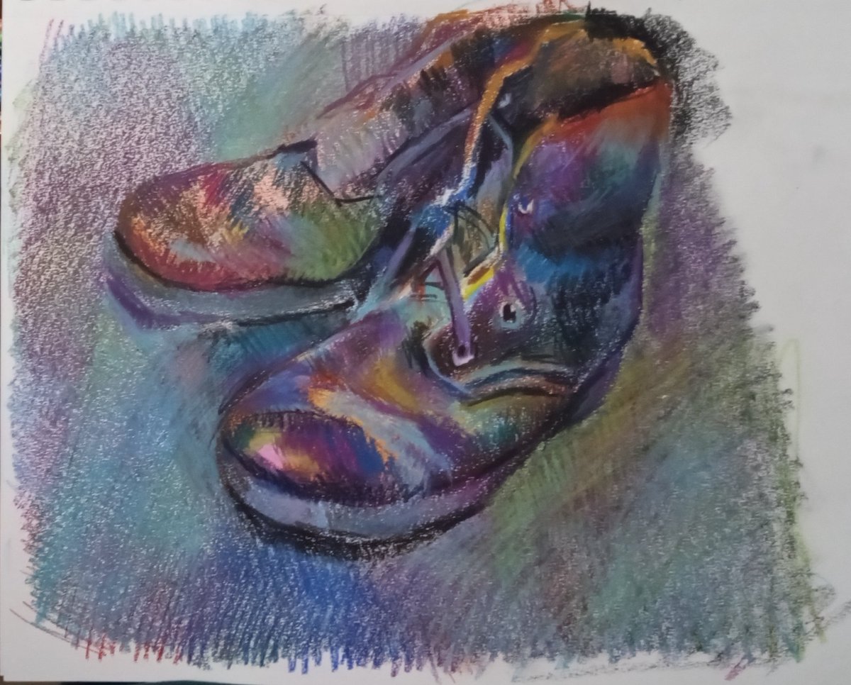 AlethaArtist's tweet photo. I teach drawing at Yellow Barn Studio -- also painting with oil, acrylic, or watercolor -- and I am FAMOUS for my Caran d'Ache neocolor crayons 🖍️ Find out more at https://t.co/4wKW8AJSWU🖌️ https://t.co/DGCgxQp2Un