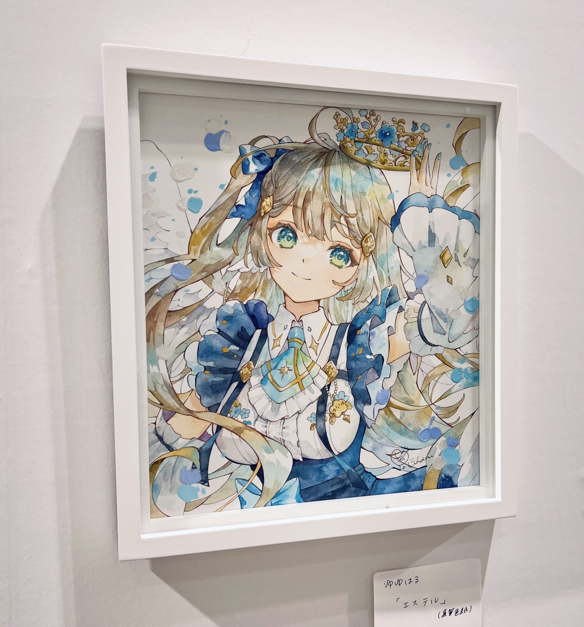 ゆゆはる「サイン色紙」《ワンスト Winter Collection24