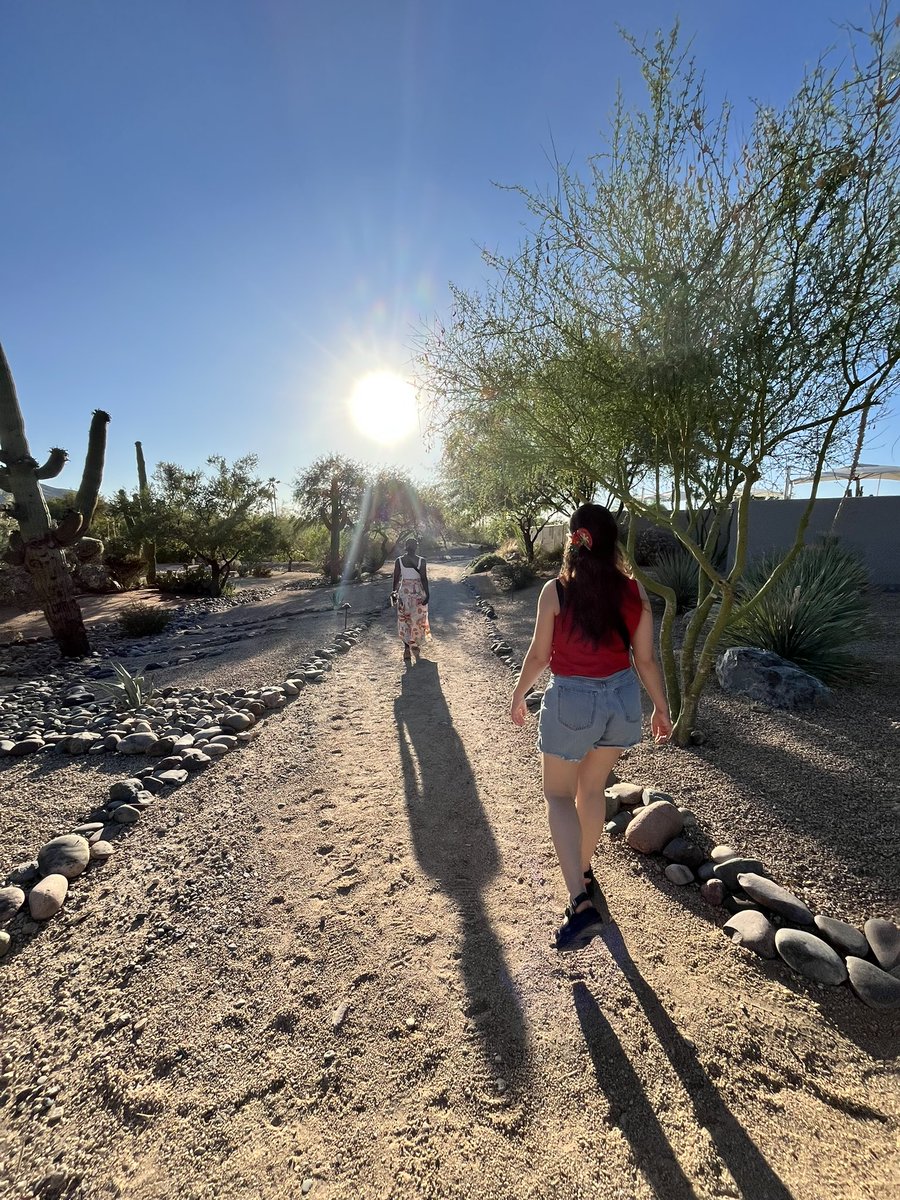 Highly recommend going to a spa in the desert with your friends
