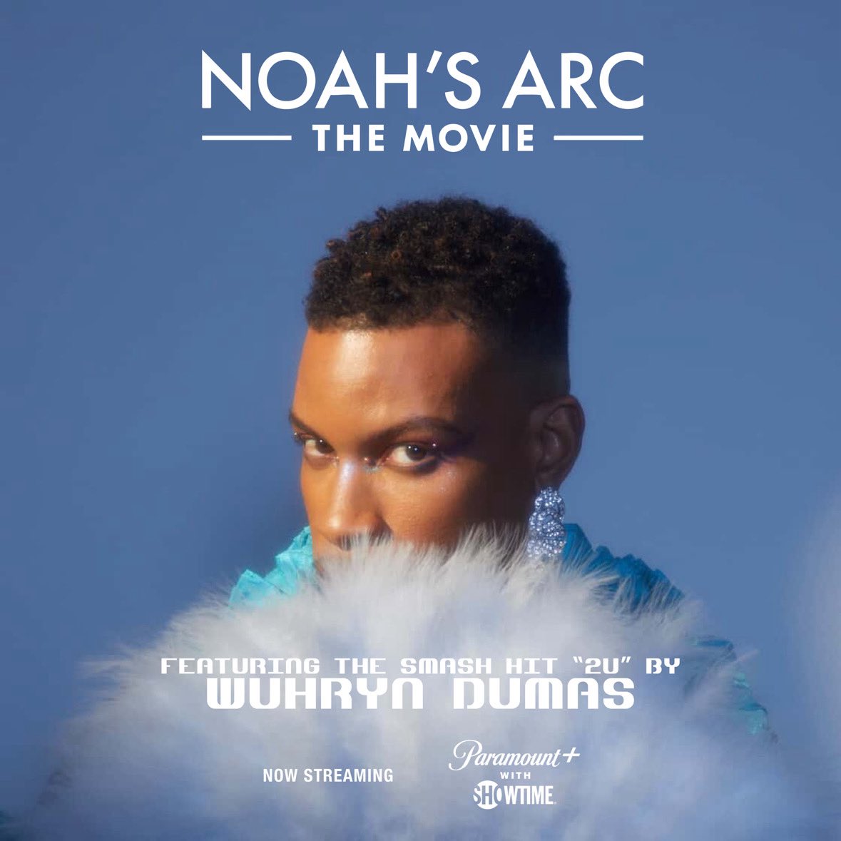 wuhryn's tweet image. Speechless hearing ‘2U’ for the very first time in the new #NoahsArcTheMovie,  I am beyond GRATEFUL to @PatrikIanPolk for seeing me &amp;amp; having me apart of this beautiful black legacy. The little black boy in me cried! Watch now on Paramount+/Showtime NOW!