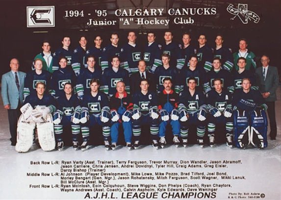 TheAJHL (@theajhl) on Twitter photo 1995 Centennial Cup Calgary Canucks set to be inducted into the Alberta Hockey Hall of Fame calgarycanucks.ca/1995-centennia… 1995 Centennial Cup Calgary Canucks set to be inducted into the Alberta Hockey Hall of Fame calgarycanucks.ca/1995-centennia…