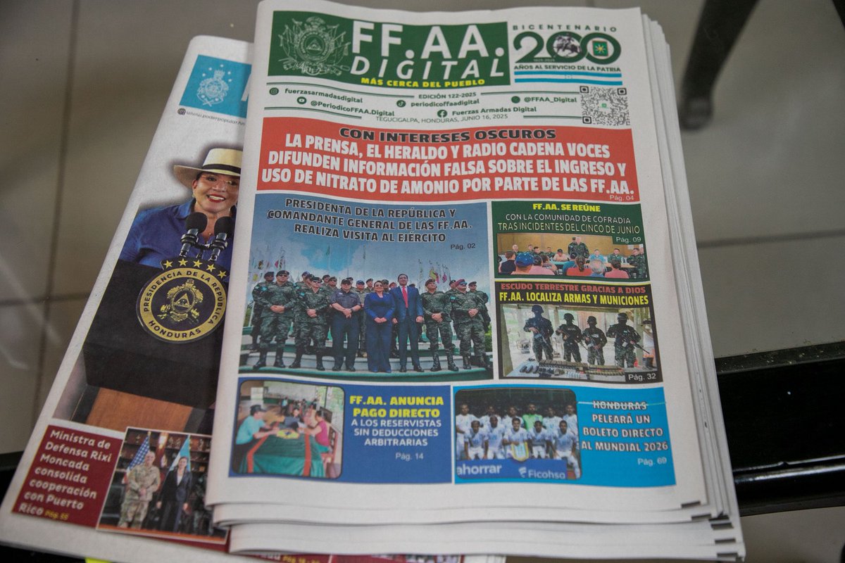 #ActualidadCC | ¿Qué hay detrás del periódico FF. AA. Digital?
Con una planilla de 16 personas y dirigido por un coronel de Infantería, este periódico tiene como objetivo contribuir a la imagen de las Fuerzas Armadas, pero también busca contrarrestar la narrativa de los medios de