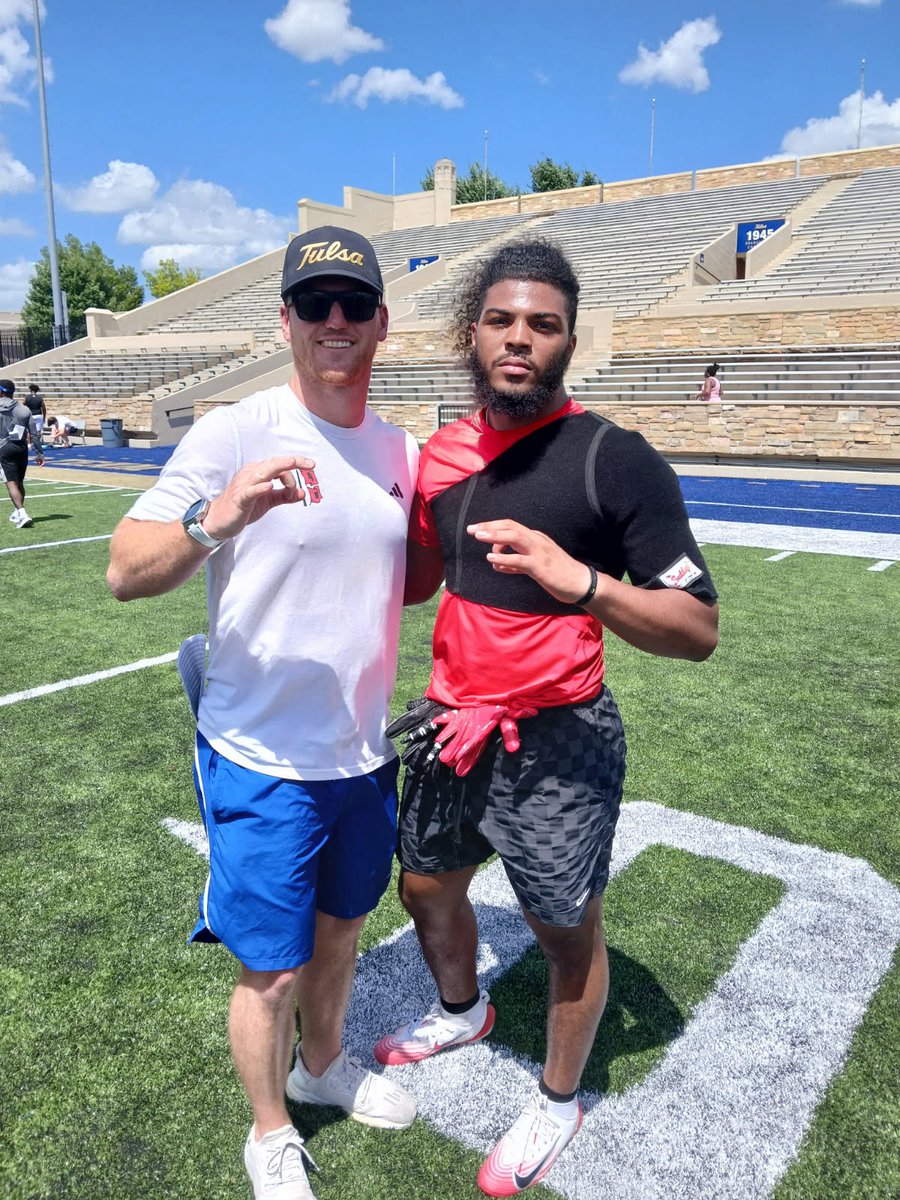 Quince Pond (@quince_pond) on Twitter photo Had a great day <a href="/TulsaFootball/">Tulsa Football</a> camp. Learned a lot of things and went out there to compete. Thank you <a href="/AndrewLee_CFB/">Andrew Lee</a> for inviting me out Had a great day <a href="/TulsaFootball/">Tulsa Football</a> camp. Learned a lot of things and went out there to compete. Thank you <a href="/AndrewLee_CFB/">Andrew Lee</a> for inviting me out