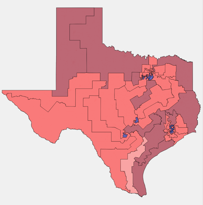 USAwaves's tweet image. Over the next few months Republicans will likely redraw Ohio and Texas, which could net them up to 10 seats and make it way harder for Democrats to retake the House in 2026