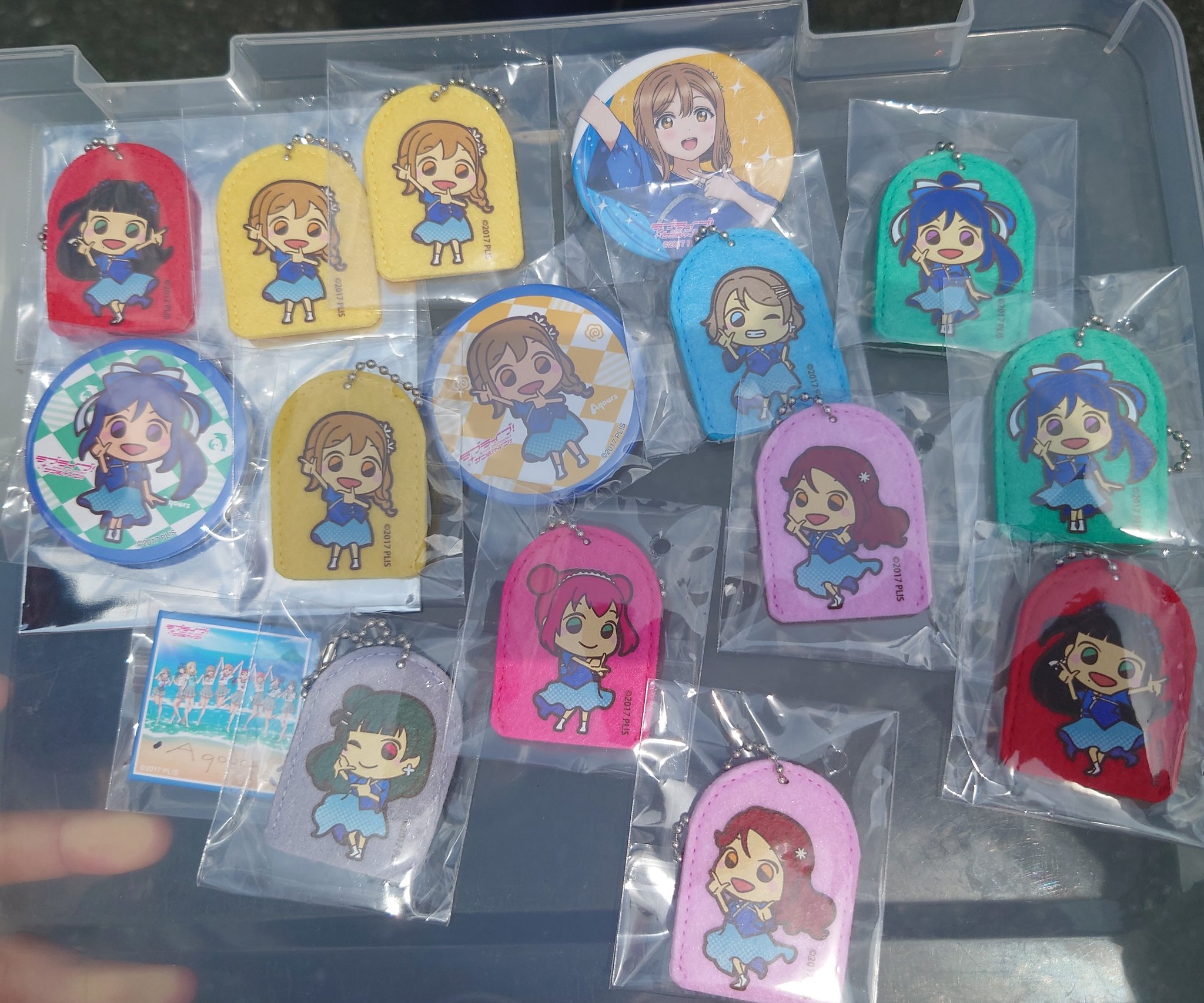 Aqours finale 缶バッジ 鞠莉（ラブライブサンシャイン 小原鞠莉