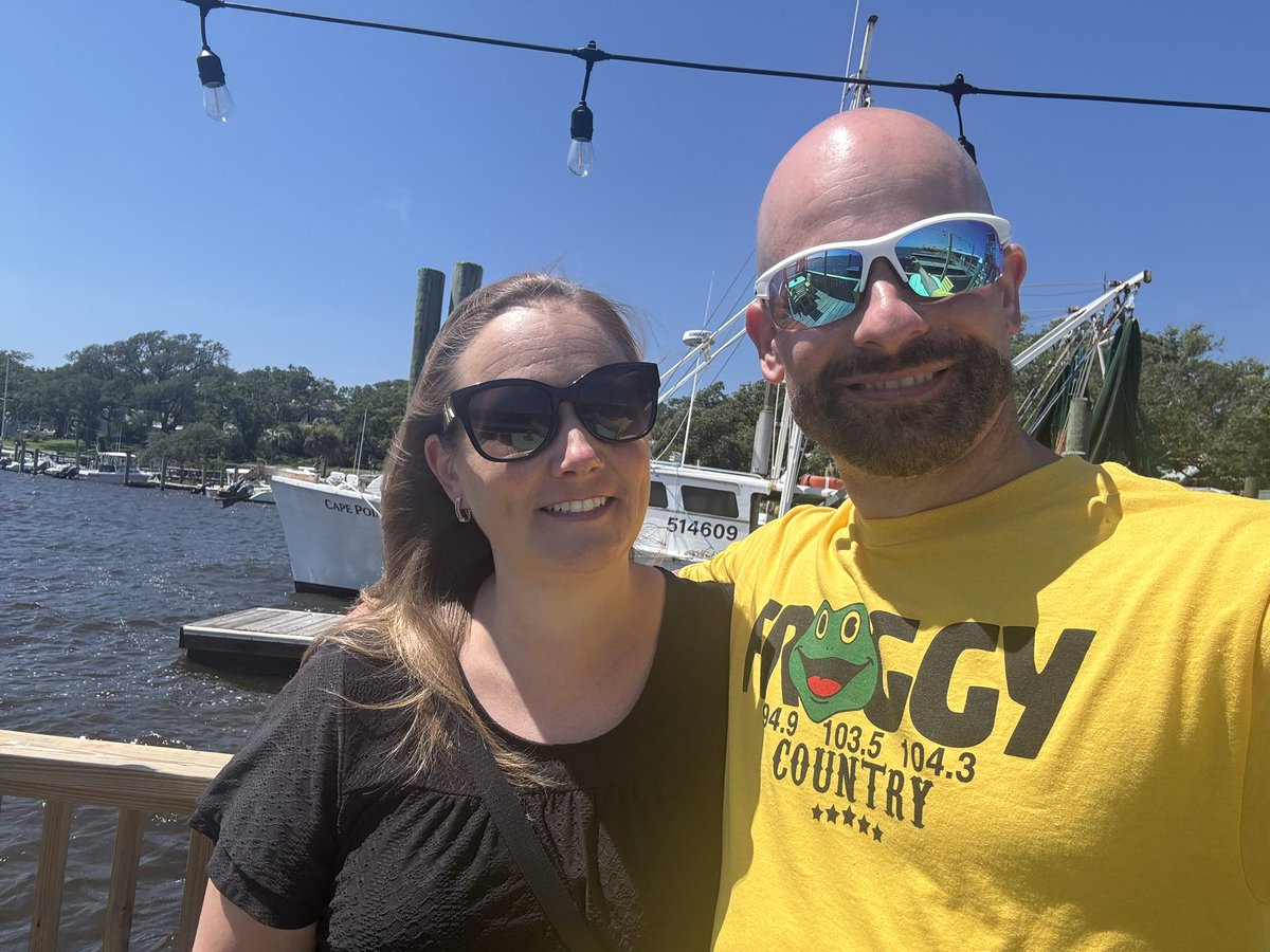 Had a great lunch at Fishy Fishy Cafe
In Southport NC w/ the Mrs today. Now back to Oak Island NC to tackle some more waves. It’s the little things that feel huge in life. Life is good.