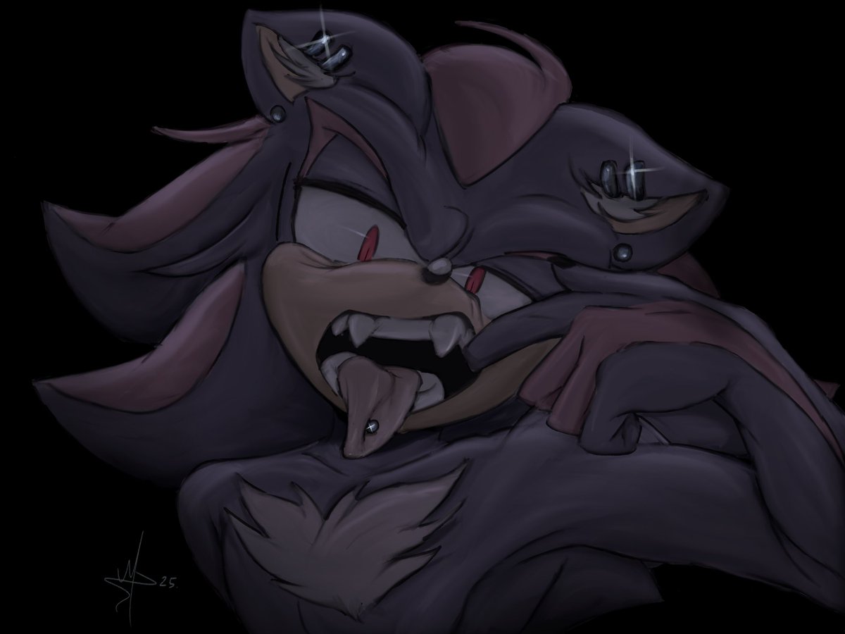 Braxito2's tweet image. Teeth #ShadowTheHedgehog