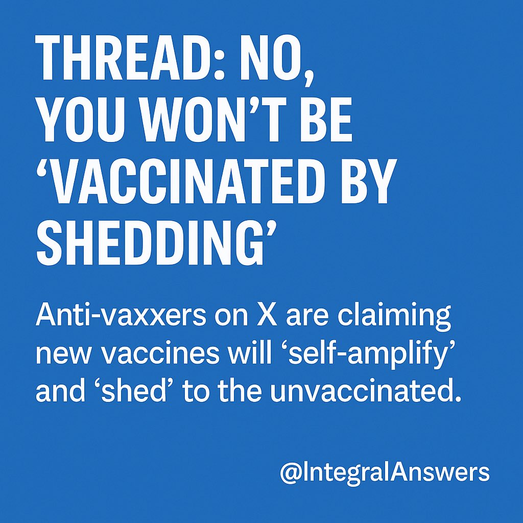 No, You Won’t Be “Vaccinated by Shedding”

Naturopath Henry Ealy is claiming that new mRNA vaccines will “self-amplify” and “shed” to infect the unvaccinated.

Let’s break down why this is false, fear-mongering, and scientifically absurd.