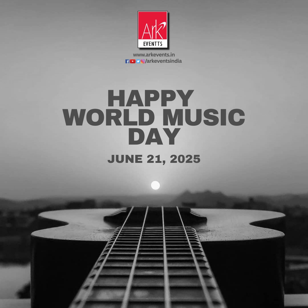 arkeventsindia's tweet photo. HAPPY WORLD MUSIC DAY !!!

#arkevents #arkeventts #WorldMusicDay #WorldMusic #MusicDay #music #musician #jazz #livemusic #musica #singer #m #instamusic #folkmusic #rock #hiphop #percussion #dj #love #guitar #funk #reggae #concert #pop #newmusic #dance #folk #repost #musically https://t.co/KaPsE1SgER