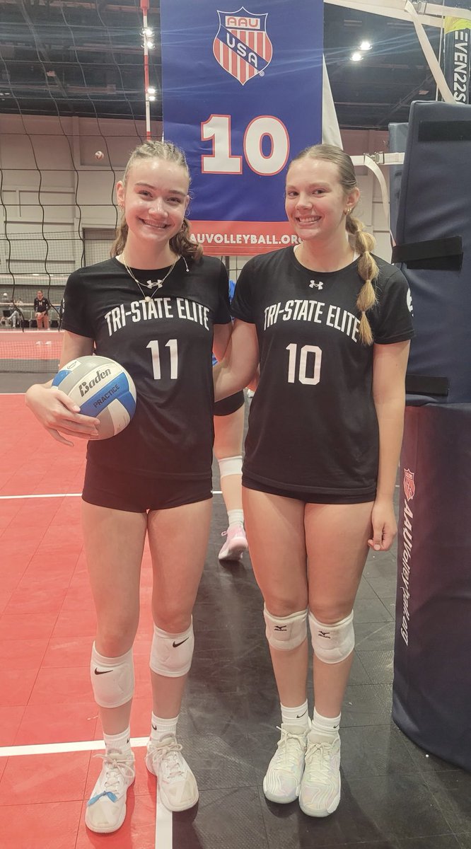 Harrison Wildcats Athletics (@wildcatsofhhs) on Twitter photo Congrats to Aubrey Templin (#10) & Madison Meibers (#11) for finishing 5th in the nation in the GOLD bracket at the <a href="/AAUVolleyball/">AAU Volleyball</a> Nationals! Both incoming Freshman for the <a href="/harrisonvball/">Harrison Volleyball</a> Harrison Vball program & look for them to have an impact in the future. #THINKBIG βοΈππ Congrats to Aubrey Templin (#10) & Madison Meibers (#11) for finishing 5th in the nation in the GOLD bracket at the <a href="/AAUVolleyball/">AAU Volleyball</a> Nationals! Both incoming Freshman for the <a href="/harrisonvball/">Harrison Volleyball</a> Harrison Vball program & look for them to have an impact in the future. #THINKBIG βοΈππ