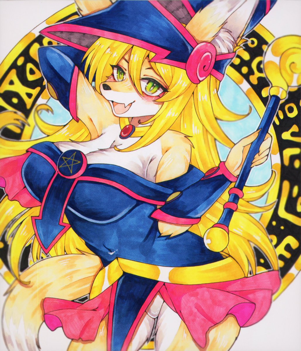 ケモ化 ブラマジガール🦊