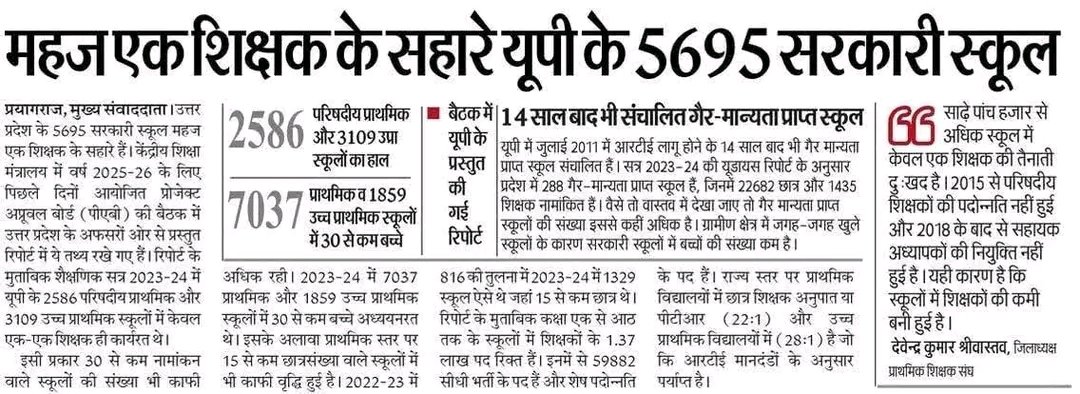 SIRAJ ALAM (@siz_85) on Twitter photo माननीय मंत्री <a href="/thisissanjubjp/">Sandeep Singh</a> जी कहा गया आपका अनुपात समानुपात
इस पद की गरिमा रखते हुए एक भर्ती तो कर लीजिए वरना भर्ती दिए ही पद से हट जाओगे तो लोगो को क्या बताओगे अपने कार्यकाल में मैने एक भी भर्ती न की !
#शिक्षक_भर्ती
<a href="/mad67848/">Madhur kr Pathak</a> <a href="/RajatsinghAU/">रजत सिंह(प्रदेश अध्यक्ष)</a> <a href="/smahi021/">Singh Mahi</a> <a href="/umrao63354192/">Rubi Patel</a> माननीय मंत्री <a href="/thisissanjubjp/">Sandeep Singh</a> जी कहा गया आपका अनुपात समानुपात
इस पद की गरिमा रखते हुए एक भर्ती तो कर लीजिए वरना भर्ती दिए ही पद से हट जाओगे तो लोगो को क्या बताओगे अपने कार्यकाल में मैने एक भी भर्ती न की !
#शिक्षक_भर्ती
<a href="/mad67848/">Madhur kr Pathak</a> <a href="/RajatsinghAU/">रजत सिंह(प्रदेश अध्यक्ष)</a> <a href="/smahi021/">Singh Mahi</a> <a href="/umrao63354192/">Rubi Patel</a>
